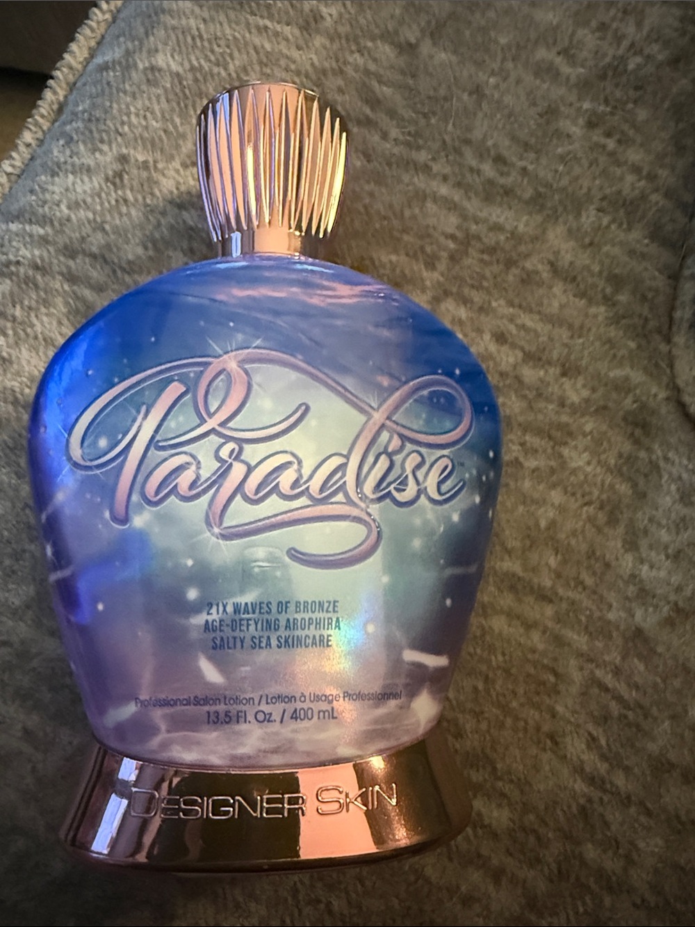 Designer Skin Paradise Women's Tanning Lotion - Blue